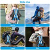2 Pack Shoe Holster for Backpack with Clip Hanger, Shoe