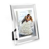Komimaci 4x6 Picture Frames - Glass Photo Frame for Tabletop/Desktop