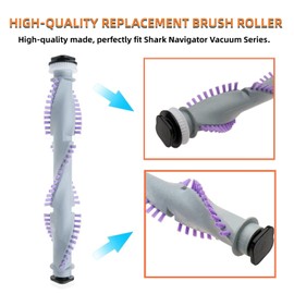 JEDELEOS Brush Roller Replacement Belt for Shark Navigator NV350 NV351 NV352 NV355 NV356 NV356E NV357 NV42 NV22 UV440 Lift-Away Upright Vacuum, Replace Parts 117FFJ with Wheels