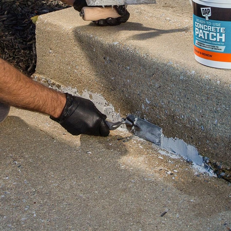 Dap 31084 Concrete Patch Interior and Exterior, 1-Quart , Gray