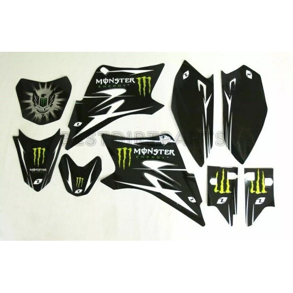 Unbranded YAMAHA TTR50 TTR 50 MONSTR ENERGY DRINK GRAPHICS DECALS