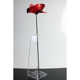 Tower Poppy Stylish Acrylic Display Stand with Metal Plaque by Dream Keepers