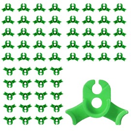 40 Pcs Plant Training Clips, Low Stress Training Clips,90 Degrees Plant Trainer Bud Plant Bender Plant Training Clips Bud Bender for Plant Gardening (Green)
