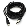 Black 9ft Long USB Cable Rapid Charger Sync Power Wire