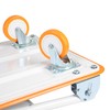 YLIEHS Sturdy and Versatile Push Cart Dolly, Folding Hand Truck