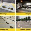YesBes Pack of 2 Garage Parking Aid, 16.9'' Parking Stopper