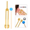 Aluminum Alloy 111HZ Frequency Tuning Fork Yoga Meditation Tuning Energy