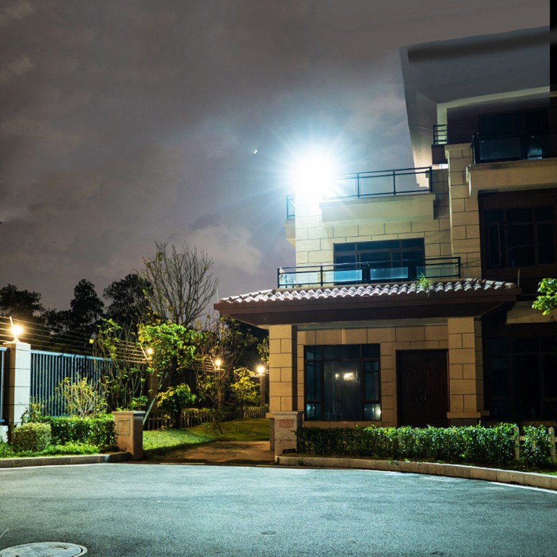 100LED Outdoor Solar Flood Light IP67 Waterproof Solar Wall Lamp