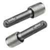 2 Pcs SDS Bit Adapter Hex Socket Drill Holder Converter