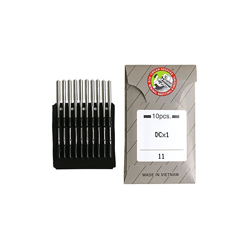 Nippon Chuko DC-1-11 Industrial Special Sewing Needles for Overlocks, 10