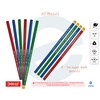 Doms Y1 HB Extreme Dark Triangular Pencils Eraser Sharpener School