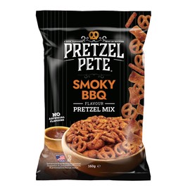 Pretzel Pete Pretzel Mix Smoky BBQ 8 x 160g