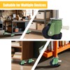 Stem Leveling Casters Wheel with Ratchet Handle Set of 4