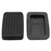 ROBUST 2 Pcs Brake and Clutch Pedal Rubbers Pads for