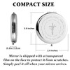 Kasuwow Christian Gifts for Women, Inspirational Gifts Faith Compact Mirror