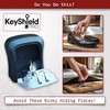 KeyShield PRO Wall-Mounted Key Lock Box – 4-Digit Combination, Weatherproof