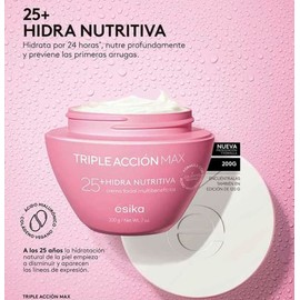 Esika Triple Acción Max Bundle, Multibenefits Face Cream 25+ and Triple Accion Max Eyes Cream