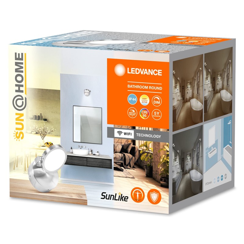 LEDVANCE SUN@HOME Bathroom Light 110 mm IP44, 7.5 W, 520