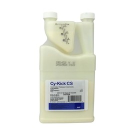 BASF Cy-Kick CS Insecticide, Controlled Release Indoor Outdoor Pest Control for Mosquitos, Flies, Ants, Fleas, 16 Ounces Concentrate Liquid