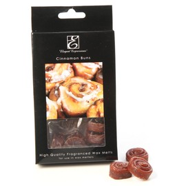 Hosley's Highly Fragranced Cinnamon Buns Decorative SHAPED Wax Melts, 12 Boxes-1 oz Each, Infused with Essential Oils; Ideal GIFT Weddings, Spa, Reiki, Meditation, Bathroom Setting O7
