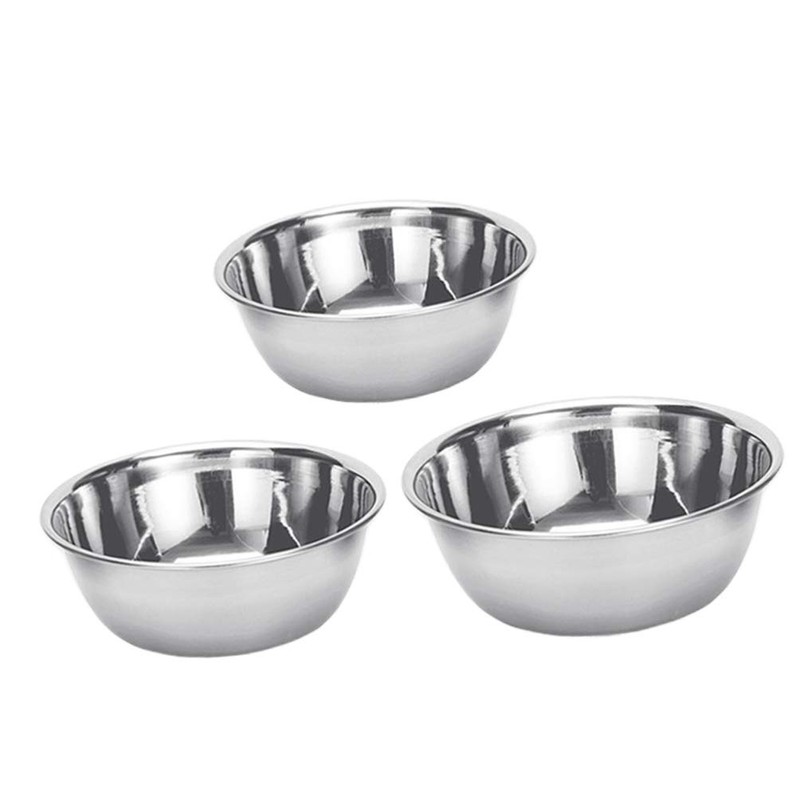 HEALLILY 3PCS Iodine Bowl Surgical Medical Equipment ENT Instruments Drug
