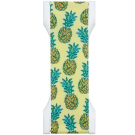 LOVEHANDLE PRO Premium Phone Grip - Silicone Phone Strap - Magnetic Phone Mount and Kickstand for Smartphone and Tablet - Pineapple Delight
