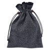 Handmade Workshop FUJITA Drawstring Bag, Lined, Japanese Pattern, Sharkskin Small