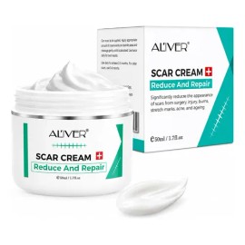 Crema Para Cicatrices Estrías Marcas Visibles Cuidado Piel