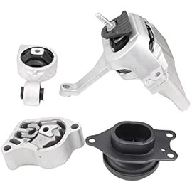 Engine Motor and Trans Mounts Compatible with 2007-2017 Altima 2.5L, Replace OE A4339 A4340 A4350 A4353, 11360-JA000 11220-JA000 11350-JA00A 11210-JA000, Set of 4