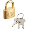 Alpha Alpha Key Lock Padlock Silver Standard Type 1000-25