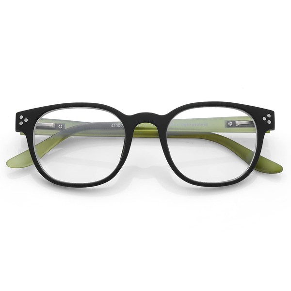 BLUEMOKY Blue Light Blocking Reading Glasses for Women Men, Small