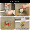 Pack of 300 Disposable Sink Filter, Kitchen Sink Strainer Bag,