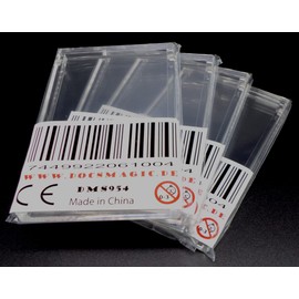 docsmagic.de 4 x Acrylic Display for Booster Pack Magnetic Lid - UV Safe - PKM MTG YGO - Display Case