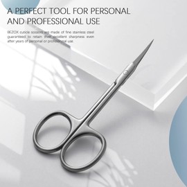 BEZOX Cuticle Scissors, 1 Piece, Extra Fine Arc Cuticle Scissors, Cuticle Cut, Stainless Steel, Cuticle Cut, Cuticle Cut, Nail Care
