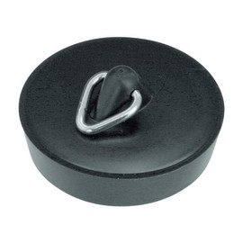 Home Xpert Set of 2 Kitchen Sink Strainer Drain Stopper, * Limited with Hooks, Black, available in a range of sizes, Plastic, 4 cm