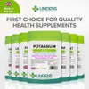Lindens - Potassium 200mg Tablets with 50mg Vitamin C -