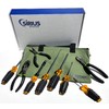 10 Piece Screwdriver and Plier Tool Set with Tool Bag