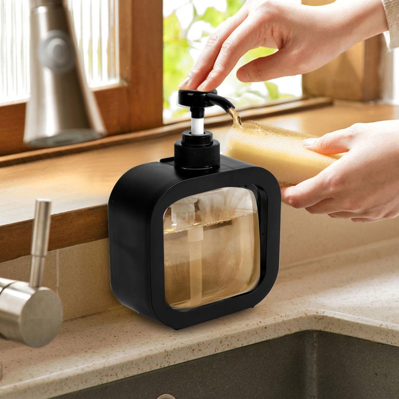 Octonyluck Soap Dispenser, Multifunctional, Bathroom & Kitchen, Liquid Dish Wash