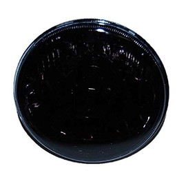 Octane Lighting 5-3/4" Halogen Smoke Gray Black Smoked Glass Headlight Headlamp Light Bulbs Pair