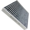 JT182 Cabin air filter for Honda Civic,CR-V,CR-Z,Fit,HR-V,Insight,Replace CF11182,CP182,80292-TF0-G01 (Activated Carbon,2