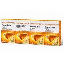 Essentiale Liver Phospholipids 300 mg Capsules, 4 Pack, 200 Capsules