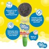 Easy Do Soap Dispensing Scrubber, Dish Brush, Yellow, Nylon Bristles,