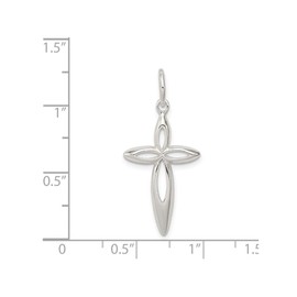 Sterling Silver Cross Pendant Necklace with Chain