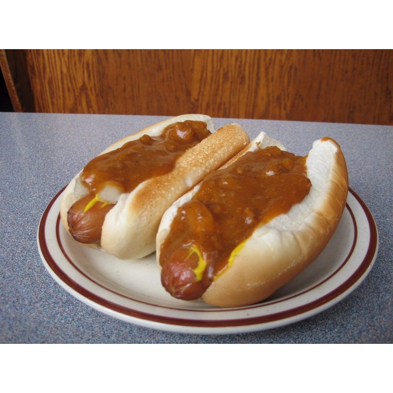 Texas Hot Dog Sauce with MEAT for Coney Dogs,Texas Hots,(2