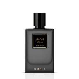 SERENITY Woods Chill Eau de Parfum for Men & Women 50ml (1.7 oz) | Fresh Citrus Woody Fragrance with Lemon, Cardamom, Orange Blossom & Amberwood | Long-Lasting Unisex Perfume Spray