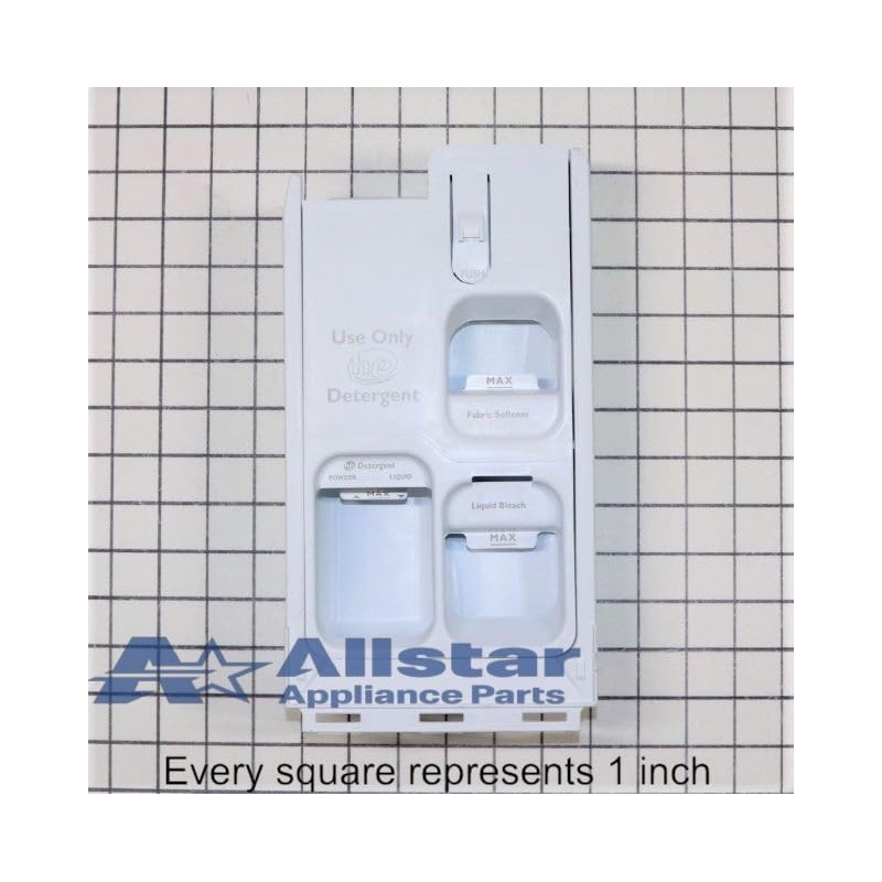 WPW10365885 Washing Machine Dispenser Drawer