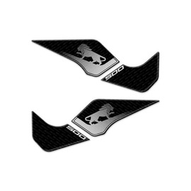 Resin Tank Protectors 3D Compatible with Benelli Leoncino 500 / Trail 2015 on Universal Style L-208