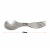 Elephant Box Stainless Steel Spork | Reusable Camping Cutlery |