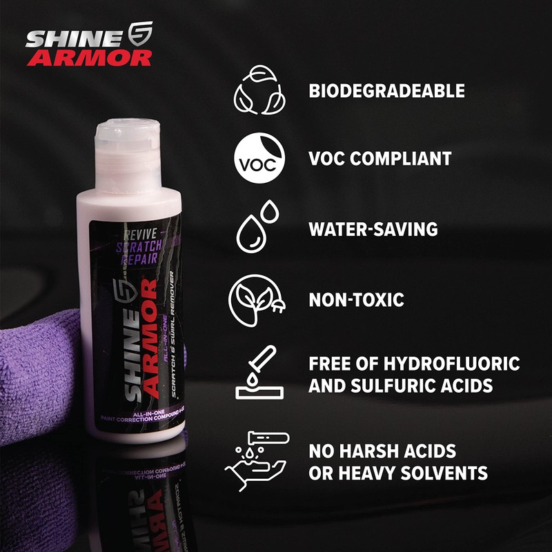 SHINE ARMOR Car Scratch Remover Repair Protection & Swirl Remover
