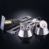 MINETCARE Bilateral Lock, Cylinder Security Lock with Keys on Both